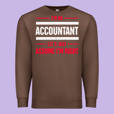 Funny Accounting Design   Gift For Accountants Premium Sweatshirt Designed By Artisfamous