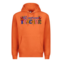Carrot all american teacher Premium Hoodie - Artiststas