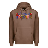 Chestnut all american teacher Premium Hoodie - Artiststas