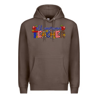 Coffee all american teacher Premium Hoodie - Artiststas