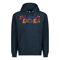 Navy all american teacher Premium Hoodie - Artiststas