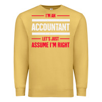 Antique Gold funny accounting design   gift for accountants Premium Sweatshirt - artisFamous
