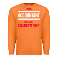 Carrot funny accounting design   gift for accountants Premium Sweatshirt - artisFamous