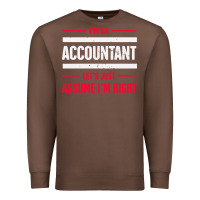 Chestnut funny accounting design   gift for accountants Premium Sweatshirt - artisFamous