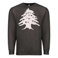 Smoke retro lebanon cedar  lebanese Premium Sweatshirt - artisFamous
