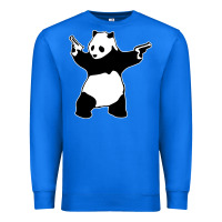 True Royal banksy panda Premium Sweatshirt - artisFamous
