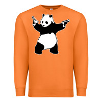Carrot banksy panda Premium Sweatshirt - artisFamous