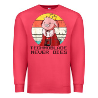 Cardinal retro style technoblade merch cosplay Premium Sweatshirt - artisFamous