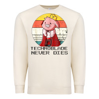 Sandshell retro style technoblade merch cosplay Premium Sweatshirt - artisFamous