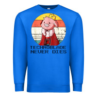 True Royal retro style technoblade merch cosplay Premium Sweatshirt - artisFamous