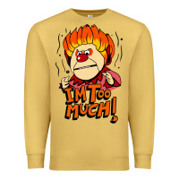 Antique Gold heat miser i'am too much Premium Sweatshirt - artisFamous