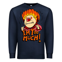 Navy heat miser i'am too much Premium Sweatshirt - artisFamous