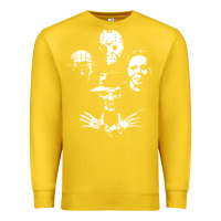 Lemon horror and scream film Premium Sweatshirt - artisFamous