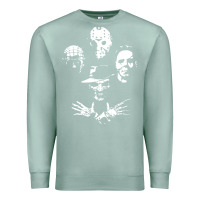 Seafoam horror and scream film Premium Sweatshirt - artisFamous