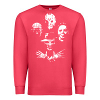 Cardinal horror and scream film Premium Sweatshirt - artisFamous