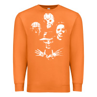 Carrot horror and scream film Premium Sweatshirt - artisFamous