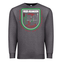 Charcoal Heather fred armisen Premium Sweatshirt - artisFamous