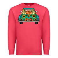 Cardinal i love fall truck Premium Sweatshirt - artisFamous