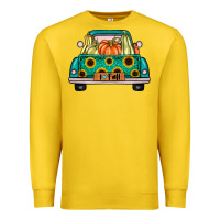 Lemon i love fall truck Premium Sweatshirt - artisFamous