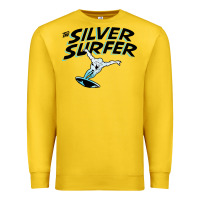 Lemon silver surfer Premium Sweatshirt - artisFamous