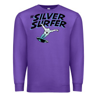 Purple silver surfer Premium Sweatshirt - artisFamous
