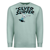 Seafoam silver surfer Premium Sweatshirt - artisFamous