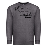 Charcoal Heather I Ate All Your Money Premium Sweatshirt - artisFamous