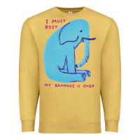 Antique Gold i must rest my rampage is over Premium Sweatshirt - artisFamous