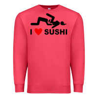 Cardinal i love sushi funny Premium Sweatshirt - artisFamous