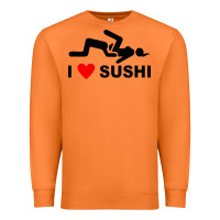 Carrot i love sushi funny Premium Sweatshirt - artisFamous