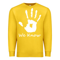 Lemon skyrim dark brotherhood we know hand novelty kids mens womens t shirt Premium Sweatshirt - artisFamous