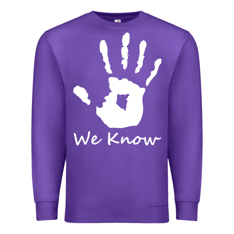 Skyrim Dark Brotherhood We Know Hand Novelty Kids Mens Womens T Shirt Premium Sweatshirt by artisFamous | Teevron