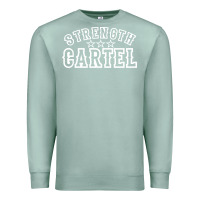 Seafoam strength cartel Premium Sweatshirt - artisFamous