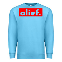 Ocean Blue alief texas represent Premium Sweatshirt - artisFamous