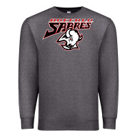 Charcoal Heather old sabers Premium Sweatshirt - artisFamous