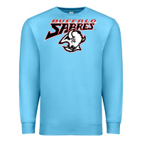 Ocean Blue old sabers Premium Sweatshirt - artisFamous