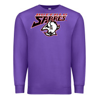 Purple old sabers Premium Sweatshirt - artisFamous