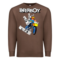 Chestnut paperboy Premium Sweatshirt - artisFamous