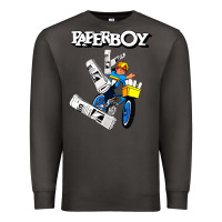 Smoke paperboy Premium Sweatshirt - artisFamous