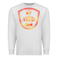 Oatmeal Heather chess crew Premium Sweatshirt - artisFamous