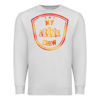 Dove Grey chess crew Premium Sweatshirt - artisFamous