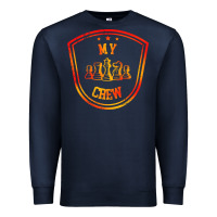 Navy chess crew Premium Sweatshirt - artisFamous