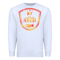 White chess crew Premium Sweatshirt - artisFamous