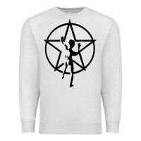 Oatmeal Heather RUSH STARMAN Premium Sweatshirt - artisFamous