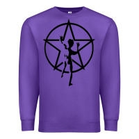Purple RUSH STARMAN Premium Sweatshirt - artisFamous