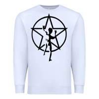 White RUSH STARMAN Premium Sweatshirt - artisFamous