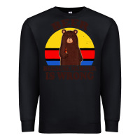 Black funny beer because murder is wrong for drinking men lover Premium Sweatshirt - artisFamous