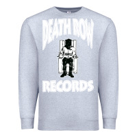 Heather Grey death row records Premium Sweatshirt - artisFamous