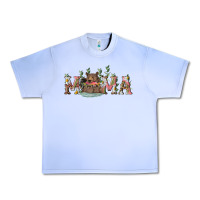 Grape Ice Mama with bear and daisy Urban Heavy Tee - RanaPortraitStore