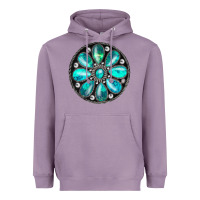 Lavender turquoise gemstone Heavyweight Hoodie - JahusDesignShop